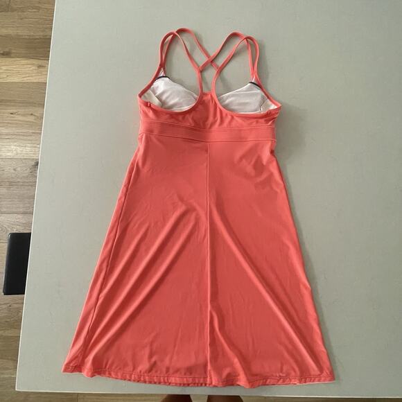 Athleta Swimwear Womens S Shorebreak Coral Dress UPF 50 Athletic Mini Stretch - Picture 3 of 5